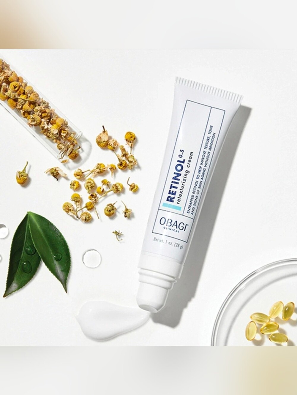 Obagi Clinical Retinol 0.5 Retexturizing Cream NIB 1OZ